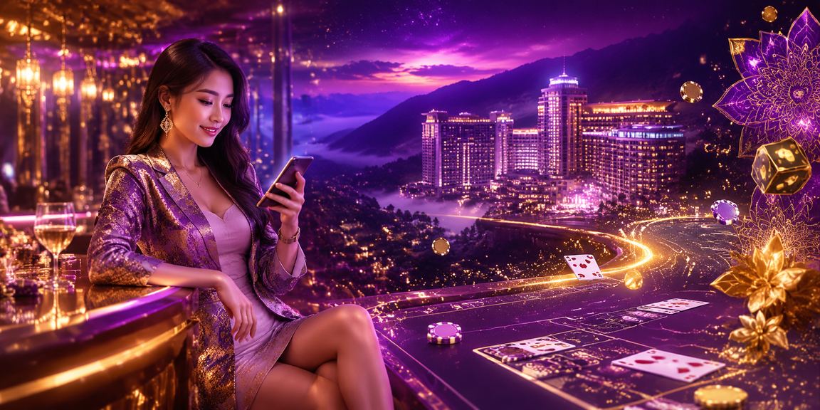Suasana permainan baccarat di Genting Highlands untuk ahli winclub yang log masuk