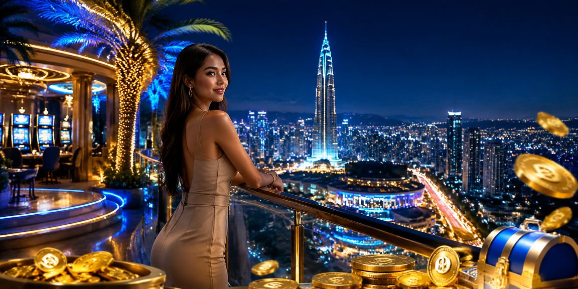 Pemain winclub log masuk akaun untuk menikmati permainan kasino di Kuala Lumpur